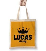 Lucas Name Custom Design Gift Baby-Gift For Him Bez Çanta Uzun Saplı