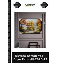 Özel Üretim Dekoratif Duvar Süsü Salon Ev Aksesuarı Duvara Asmalı Yağlı Boya Pano Alk2925-13