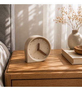 Cove Masa Saati Modern Dekoratif Masaüstü Saat Luminia Design