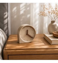Cove Masa Saati Modern Dekoratif Masaüstü Saat Luminia Design