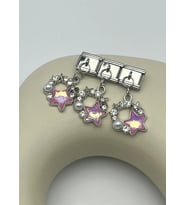 Çelik Silver Yıldız Sallantılı Nomi Charm - 25crm93