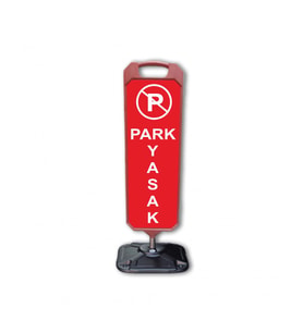 Park yasak dubası Çif taraflı  baskılıdır