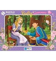 Blue Fus 72 Parça Puzzle Princess Külkedisi Sindirella