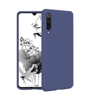 Samsung Galaxy A70 İnce Mat Silikon Kılıf Lacivert
