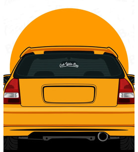 Çok İyisin Bee Araba Arka Cam Sticker 24CM