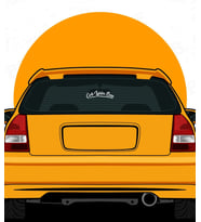 Çok İyisin Bee Araba Arka Cam Sticker 24CM