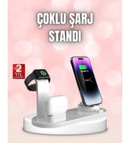 Qi Destekli Tüm Cihazlarla Uyumlu Kablosuz Şarj Ünitesi