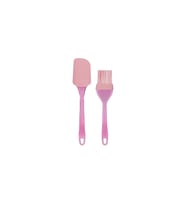 Spatula ve Fırça Pembe Set
