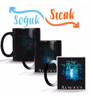Harry Potter Snape's Patronus Sihirli Kupa Bardak Porselen