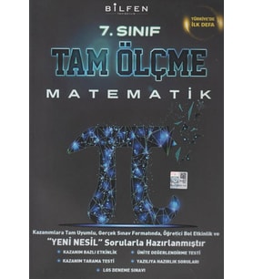 7. Sınıf Tam Ölçme Matematik Bilfen Yayınları (Krem)