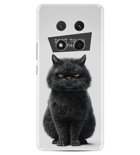 Honor Magic 7 Lite Kılıf Boutique Baskılı Resimli Don't Touch Cat Pcode -011