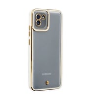 Northcity Samsung Galaxy A03 Kılıf Liva Lens Silikon - Beyaz