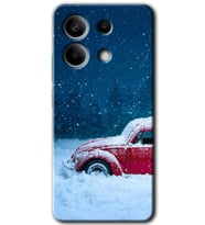 Xiaomi Redmi Note 13 Kılıf HD Desen Baskılı Kılıf - Karlı Vosvos