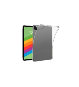 Apple iPad Pro 13 2024 Uyumlu  Tablet Nitro Anti Shock Silikon Kapak (Şeffaf)