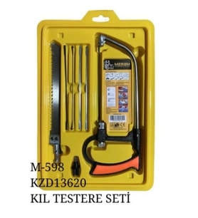 Meşem Kıl Testere Seti 6prç / M-598