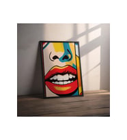 Dekoratif Çerçevesiz Poster Pop Art Çerçevesiz Tablo
