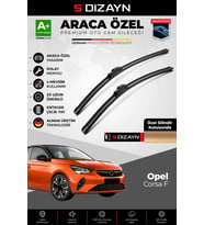 Opel Corsa F Ön Cam Silecek Seti 2019 Üzeri Premium Araca Özel 60-40 Cm A+ Kalite