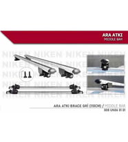 Araç üstü ara atkı tavan barı bagaj brace gri 110 cm