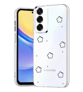 Newface Samsung Galaxy S24 FE Fiyonk Desenli Kapak - Desen 2