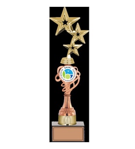 ODAK KUPA - Figürlü Kupalar - Yıldız Figürlü Kupalar FG-036 C - 40 cm