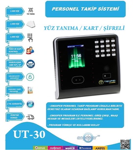 Yüz tanıma kartlı personel takip sistemi