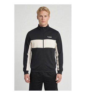 Hummel Hmlyerno Zıp Fermuarlı Siyah Erkek Sweatshirt 922532-2001