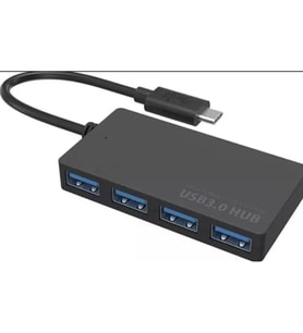 Zr424 Siyah 103U3 Type-C Usb 3.0 Hub