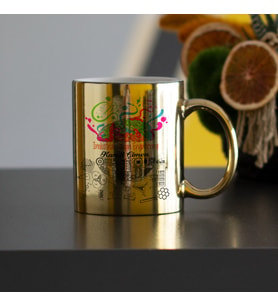Industrial Design Engineering Gold Kupa Bardak