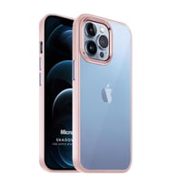 Microsonic Apple iPhone 12 Pro Max Kılıf Shadow Planet Açık Pembe