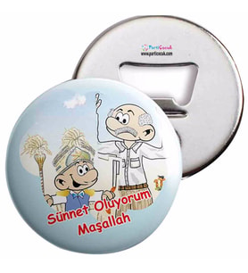 Sünnet Hediyelik Buzdolabı Magnet Açacak