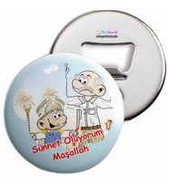 Sünnet Hediyelik Buzdolabı Magnet Açacak