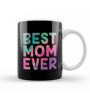 Best Mom Ever   Mom Gifts Anneler Günü Kupa Bardak Porselen