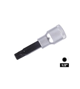 İzeltaş 1/2"Onİki K.Lok.Bits Uç Yivli(M14L=80mm)Ort 1114064114