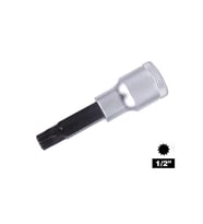 İzeltaş 1/2"Onİki K.Lok.Bits Uç Yivli(M14L=80mm)Ort 1114064114