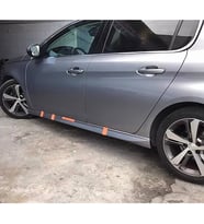 Peugeot 308 Yan Marşpiyel Seti Plastik Mat Siyah 2016 2017 2018