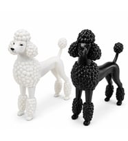 Dekoratif Kaniş Köpek Biblosu Polyester Masa Üstü Obje Alk5305