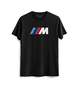 BMW Resim Baskılı Çocuk Siyah Tshirt