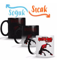 Spider Man Superior Sihirli Kupa Bardak Porselen