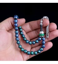 ZİRKON TAŞ GÜMÜŞ SET RENK DEĞİŞTİREN HİS TAŞI TESBİH