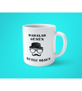 Babalar Gününe Özel Baskılı Kupa Bardak