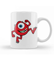 Red Monster Kupa Bardak Porselen