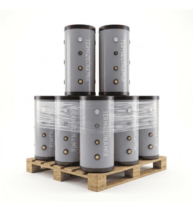 TD-BT 100 LT Buffer Tank 100 Litre 7 Adet Isı Pompası ve Isıtma Sistemleri için Denge Tankı