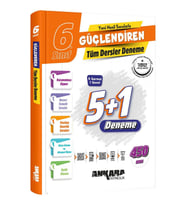 Ankara Yayıncılık 6.SINIF GÜÇLENDİREN TÜM DERSLER DENEMELERİ (Çok Renkli)