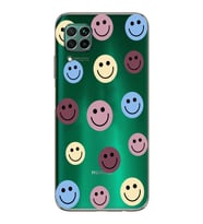 Huawei P40 Lite Uyumlu Baskılı Yumuşak Silikon Şeffaf Telefon Kılıfı