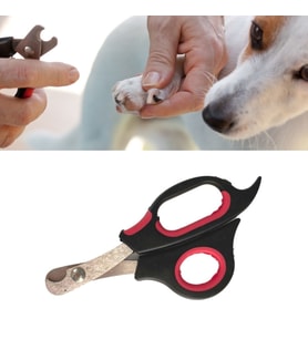 Büyük Irk Köpek Kedi Çelik Uçlu Evcil Hayvan Tırnak Makası Pati Bakım Aleti Ergonomik Kaymaz (5343)