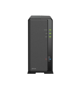 SYNOLOGY DS124 REALTEK QC- 1GB RAM- 1-diskli Nas Server (Disksiz)