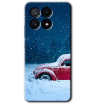 Poco x6 Pro Kılıf HD Desen Baskılı Kılıf - Karlı Vosvos