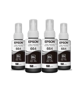 Epson 664 EcoTank L110 Uyumlu Black Mürekkep Takımı