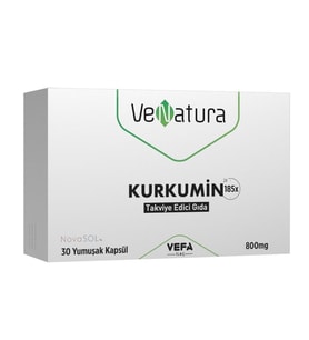 Venatura Kurkumin 800 mg 30 Yumuşak Kapsül