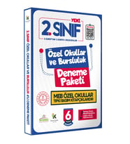 2.Sınıf Özel Okullar ve Bursluluk Hazırlık MEB Tıpkı Basım Deneme 6lı Fasikül SETİ